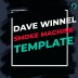 TEMPLATE #5 [FREE]. HOW TO MAKE DAVE WINNEL - SMOKE MACHINE