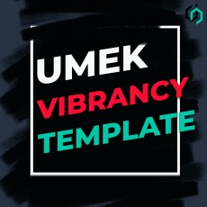 TEMPLATE #7 [FREE]. HOW TO MAKE UMEK - VIBRANCY