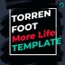 TEMPLATE #12. HOW TO MAKE TORREN FOOT - MORE LIFE