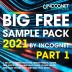 BIG FREE SAMPLE PACK 2021 By INCOGNET. PART 1